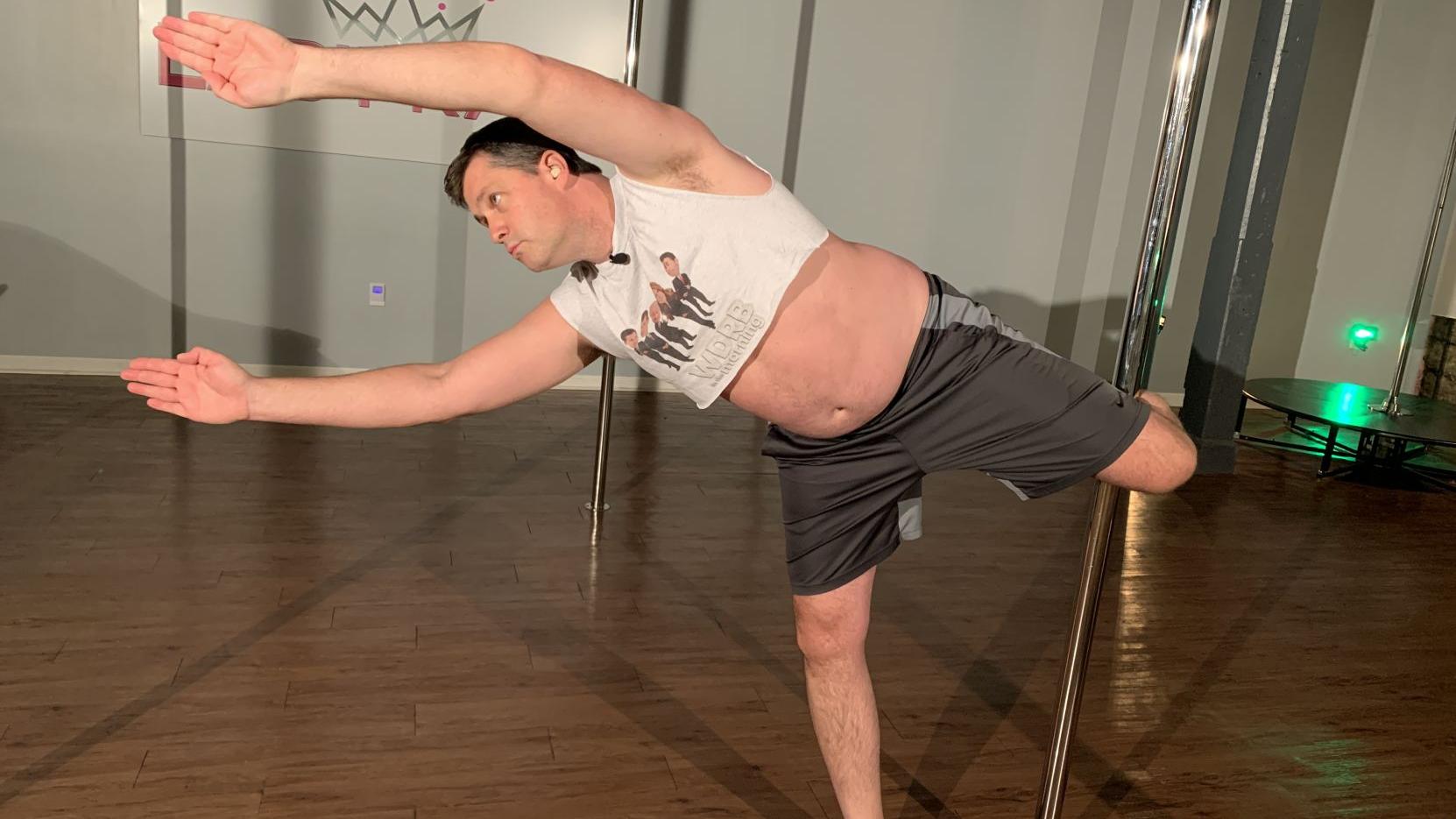 POLE DANCE - Keith at Lady Kave